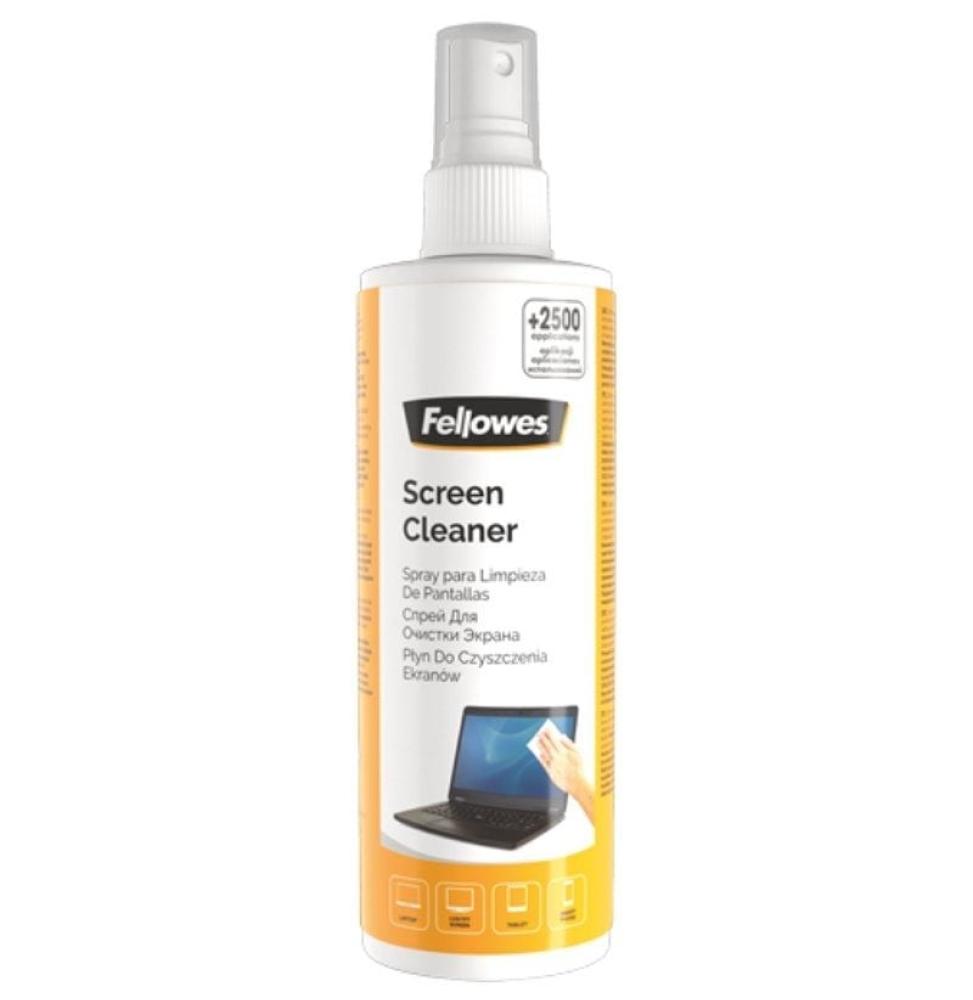 Spray Limpiador de Pantallas Fellowes 99718/ Capacidad 250ml