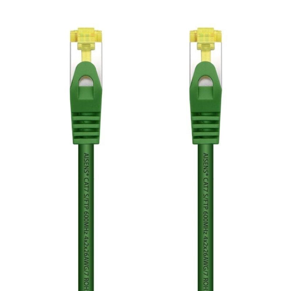 Cable de Red RJ45 SFTP Aisens A146-0481 Cat.7/ 50cm/ Verde