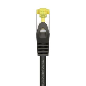 Cable de Red RJ45 SFTP Aisens A146-0486 Cat.7/ 1m/ Negro