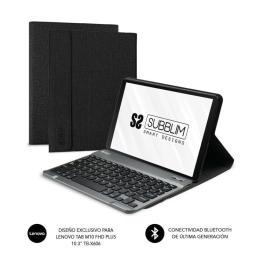 Funda con Teclado Subblim KeyTab Pro BT para Tablet Lenovo Tab M10 FHD Plus de 10.3'/ Negra