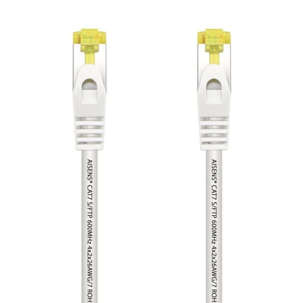 Cable de Red RJ45 SFTP Aisens A146-0488 Cat.7/ 25cm/ Blanco