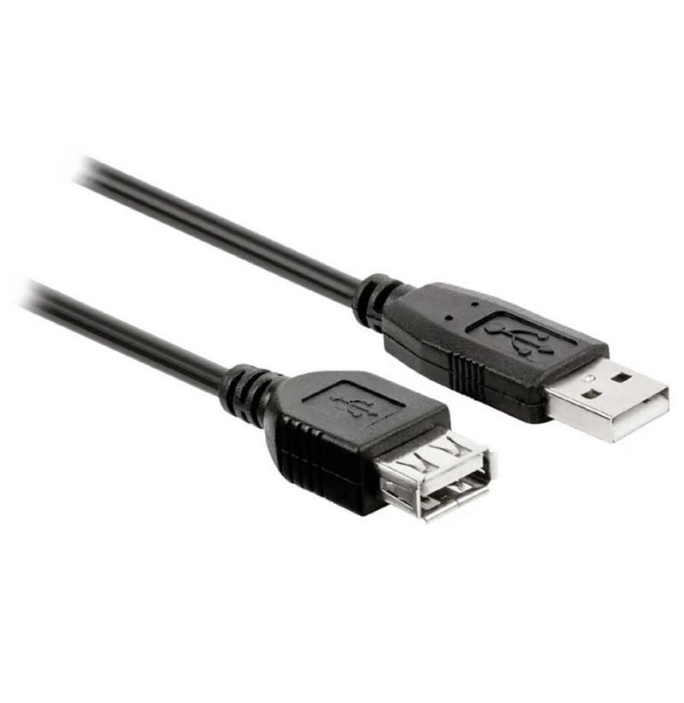 Cable Alargador USB 2.0 3GO C108/ USB Macho - USB Hembra/ 5m