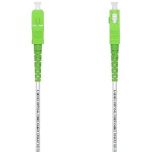 Cable de Fibra Óptica G657A2 3.0 Aisens A152-0493/ LSZH/ 1m/ Blanco