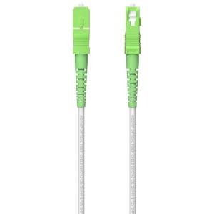 Cable de Fibra Óptica G657A2 3.0 9/125 SMF Aisens A152-0615/ LSZH/ 60m/ Blanco