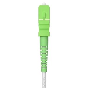 Cable de Fibra Óptica G657A2 3.0 9/125 SMF Aisens A152-0615/ LSZH/ 60m/ Blanco