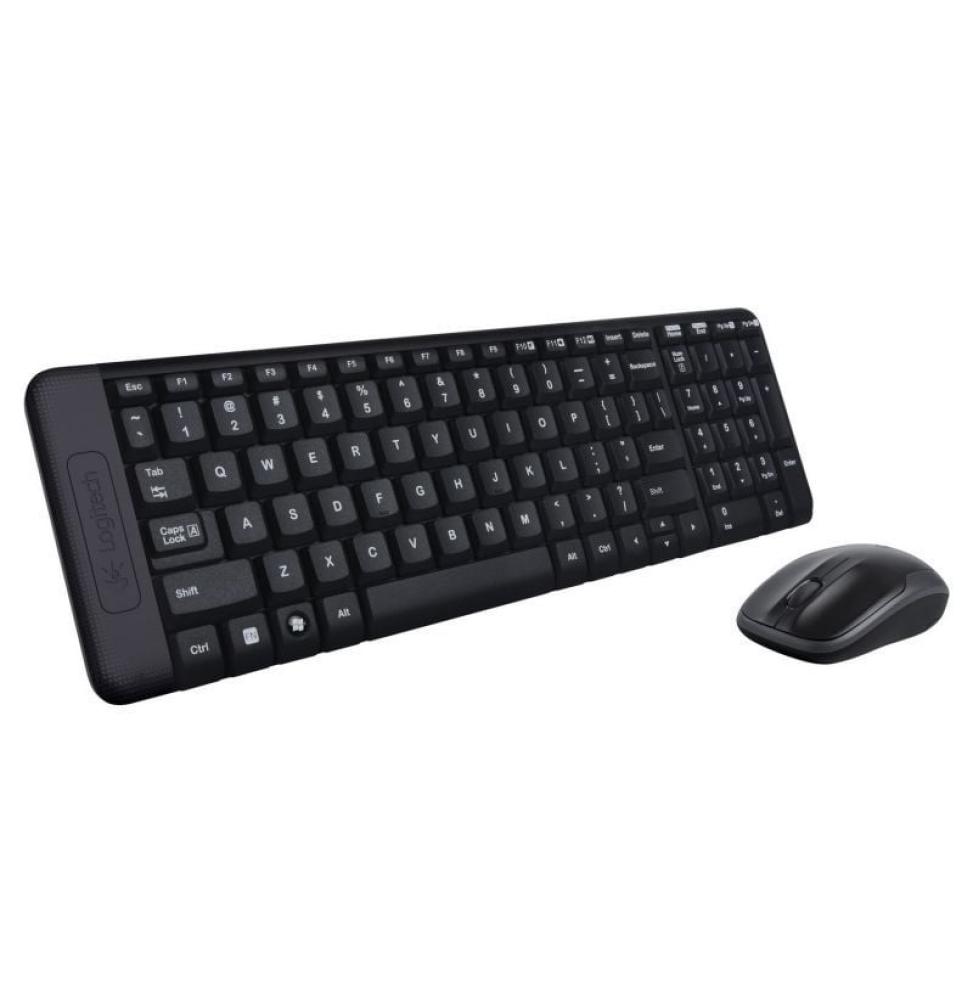 Teclado y Ratón Inalámbricos Logitech Wireless Combo MK220