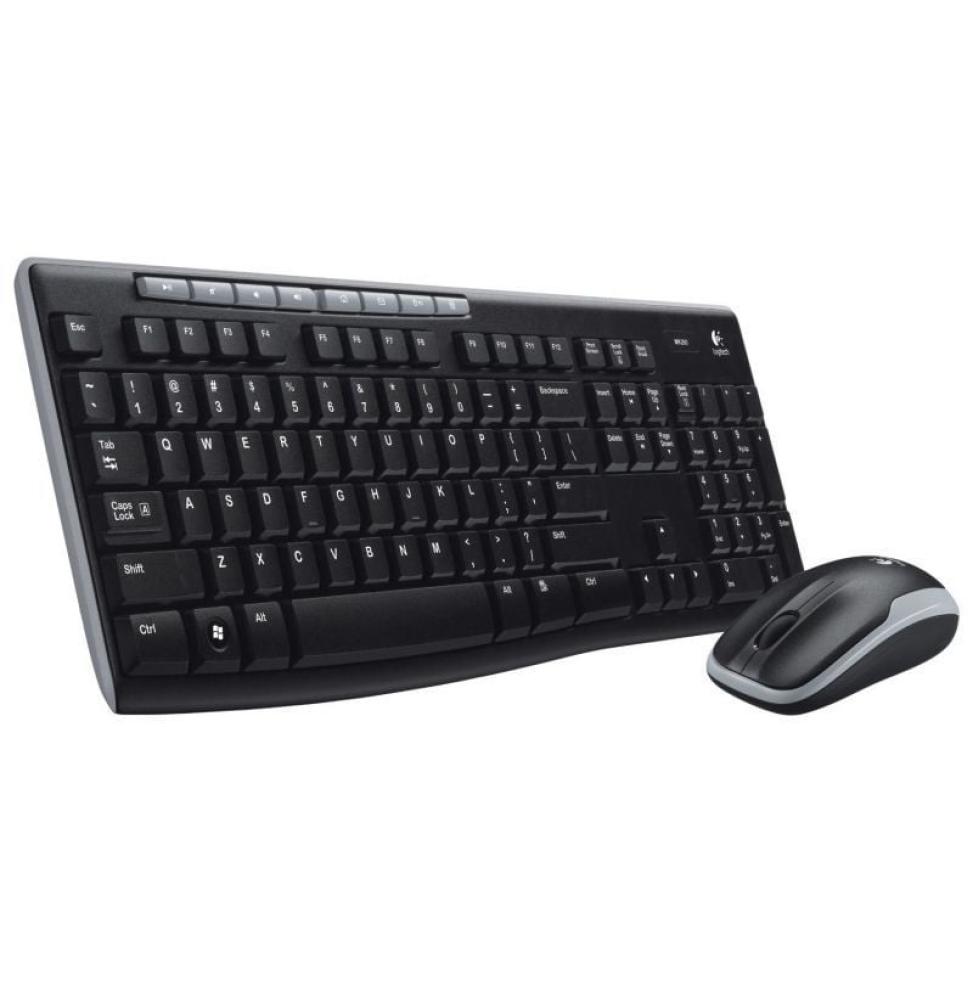 Teclado y Ratón Inalámbricos Logitech Wireless Combo MK270