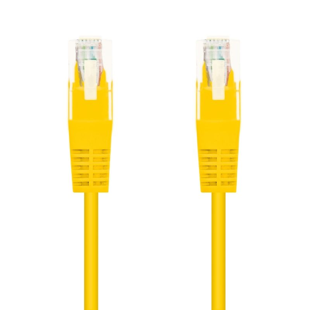 Cable de Red RJ45 UTP Nanocable 10.20.0402-Y Cat.6/ 2m/ Amarillo