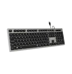 Teclado Subblim Wired Ergo Keys Silent Flat HQ/ Gris