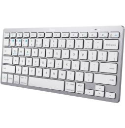 Teclado Compacto Inalámbrico por Bluetooth Trust 24654/ Plata