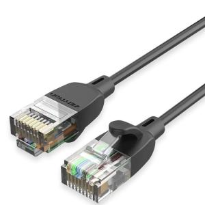 Cable de Red RJ45 UTP Vention IBIBJ Cat.6A/ 5m/ Negro