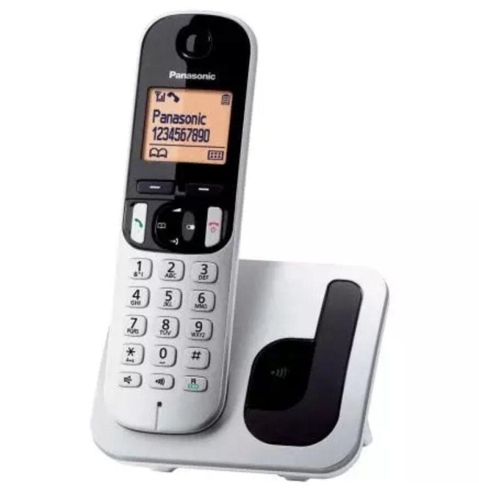 Teléfono Inalámbrico Panasonic KX-TGC210SP/ Plata