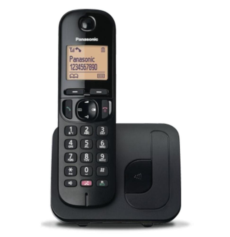 Teléfono Inalámbrico Panasonic KX-TGC250SPB/ Negro