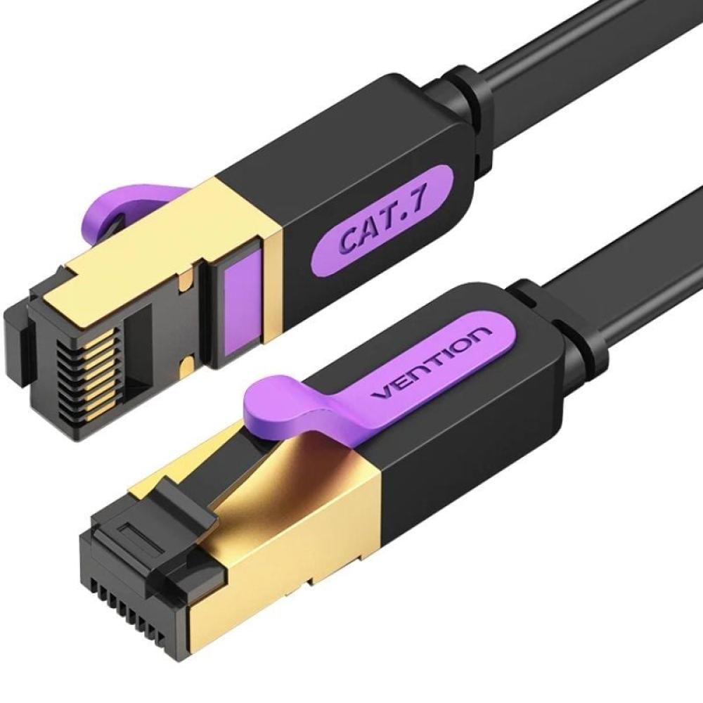 Cable de Red RJ45 SFTP Vention ICDBI Cat.7/ 3m/ Negro