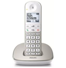 Teléfono Inalámbrico Philips XL4901S/23/ Plata y Blanco