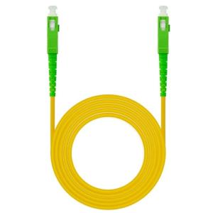 Cable de Fibra Óptica G657A2 Nanocable 10.20.0001/ LSZH/ 1m/ Amarillo