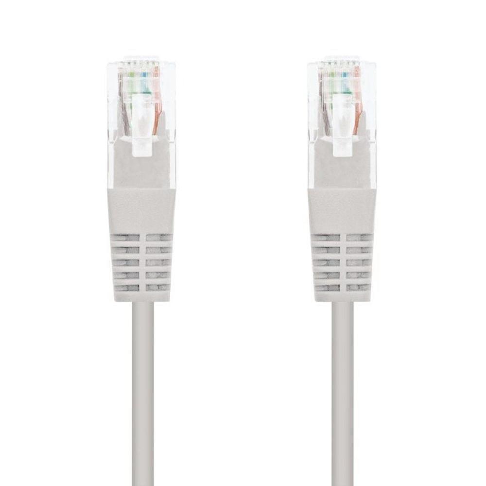 Cable de Red RJ45 UTP Nanocable 10.20.0101 Cat.5e/ 1m/ Gris