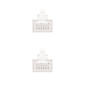 Cable de Red RJ45 UTP Nanocable 10.20.0101-W Cat.5e/ 1m/ Blanco