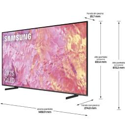 Televisor Samsung QLED TQ65Q64CAU 65'/ Ultra HD 4K/ Smart TV/ WiFi