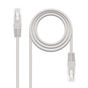 Cable de Red RJ45 UTP Nanocable 10.20.0400 Cat.6/ 50cm/ Gris