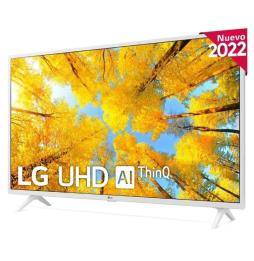 Televisor LG UHD 43UQ76906LE 43'/ Ultra HD 4K/ Smart TV/ WiFi/ Blanca