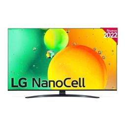 Televisor LG NanoCell 55NANO766QA 55'/ Ultra HD 4K/ Smart TV/ WiFi