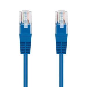 Cable de Red RJ45 UTP Nanocable 10.20.0401-BL Cat.6/ 1m/ Azul