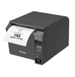 Impresora de Tickets Epson TM-T70II/ Térmica/ Ancho papel 80mm/ USB-RS232/ Negra