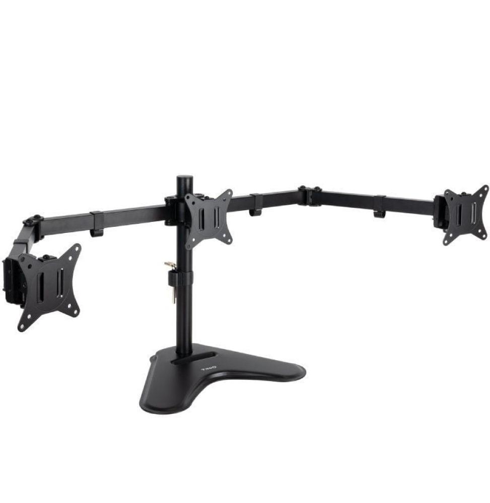 Soporte para 3 Monitores TooQ DB1704TN-B/ hasta 7kg