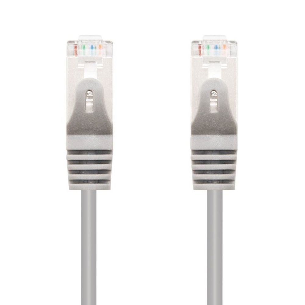 Cable de Red RJ45 FTP Nanocable 10.20.0810 Cat.6/ 10m/ Gris