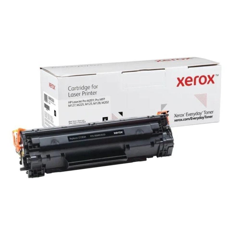 Tóner compatible Xerox 006R03650 compatible con HP CF283A/ 1500 páginas/ Negro