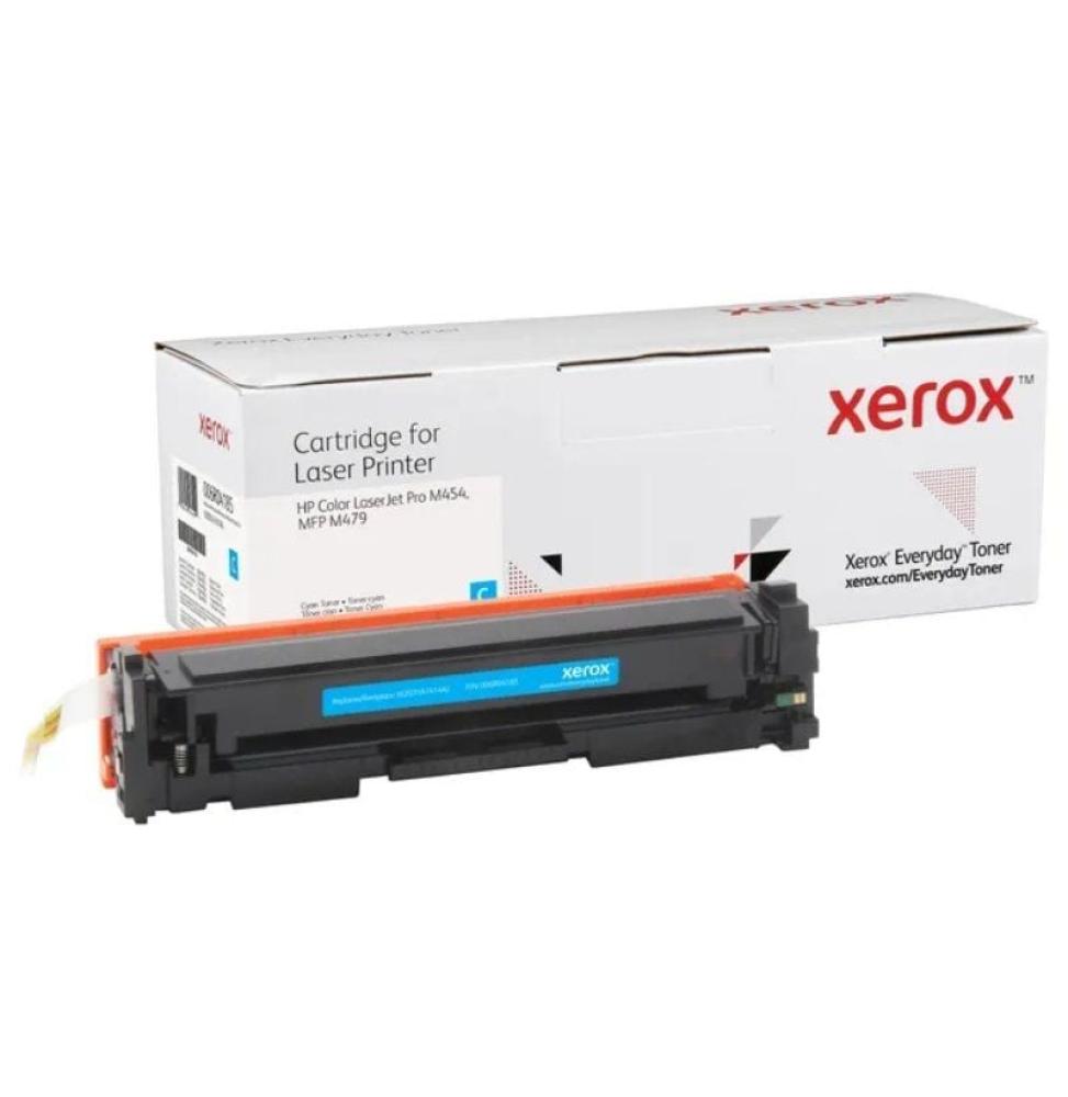 Tóner compatible Xerox 006R04185 compatible con HP W2031A/ 2100 páginas/ Cian