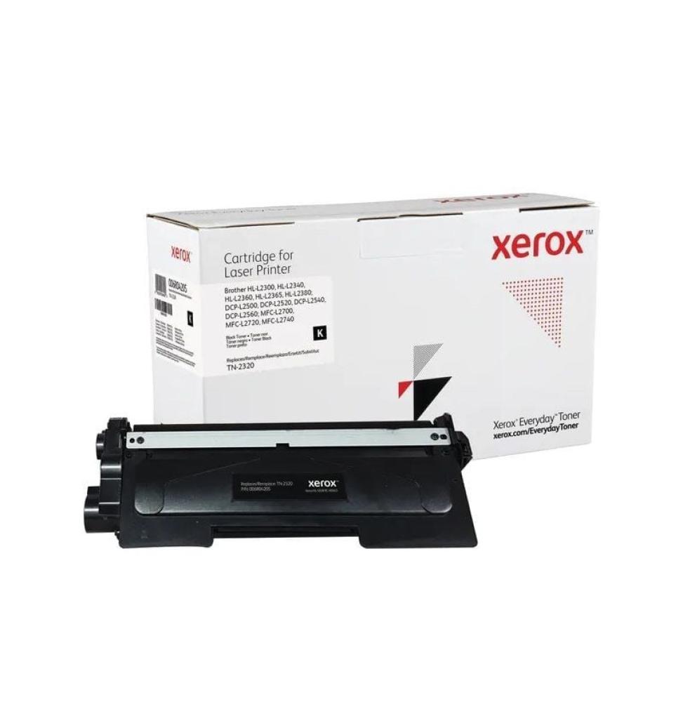 Tóner compatible Xerox 006R04205 compatible con Brother TN-2320/ 2600 páginas/ Negro