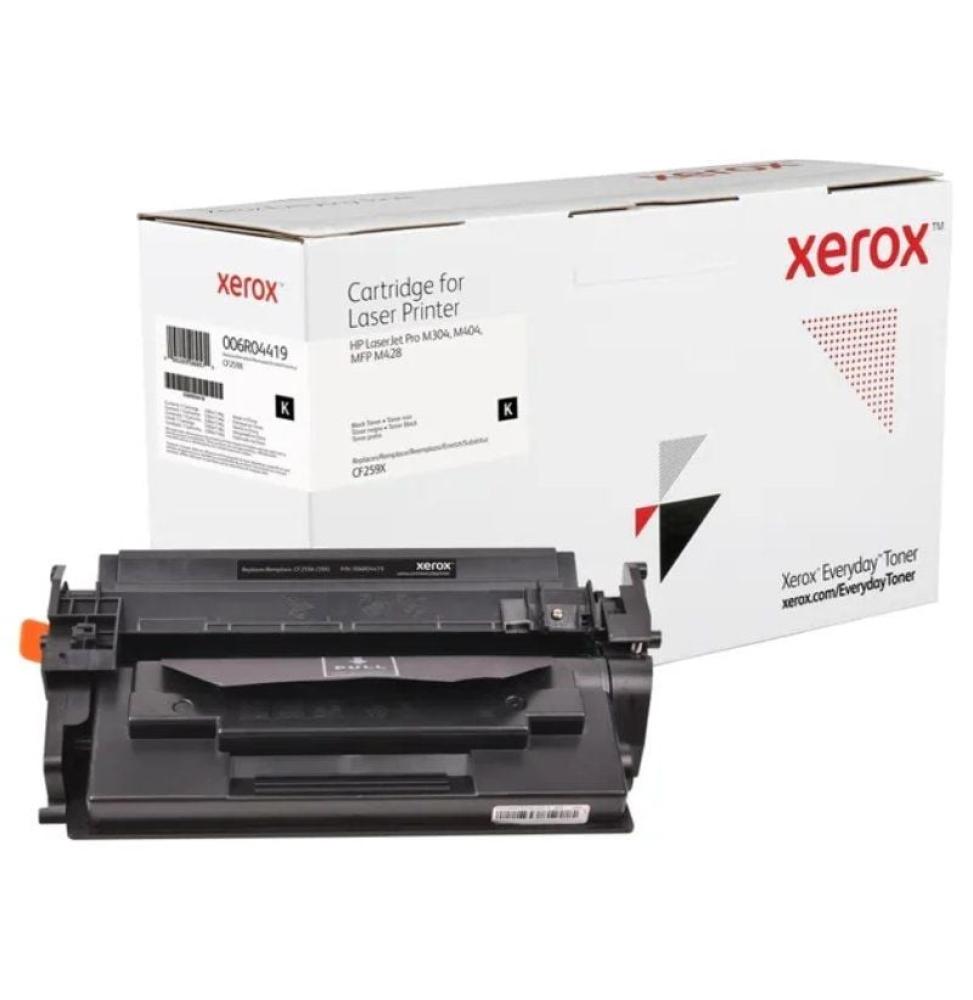 Tóner compatible Xerox 006R04419 compatible con HP CF259X/ 10000 páginas/ Negro