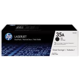 Tóner Original HP nº35A Multipack/ 2x Negro