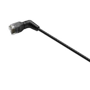 Cable de Red RJ45 UTP Vention IBOBG Cat.6A/ 1.5m/ Cabeza Rotatoria 360º/ Negro