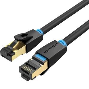 Cable de Red RJ45 SFTP Vention IKABD Cat.8/ 50cm/ Negro