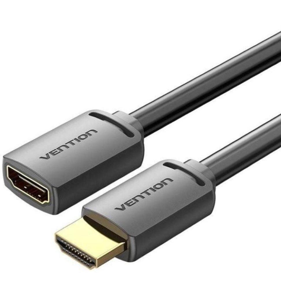 Cable Alargador HDMI 4K Vention AHCBJ/ HDMI Macho - HDMI Hembra/ 5m/ Negro