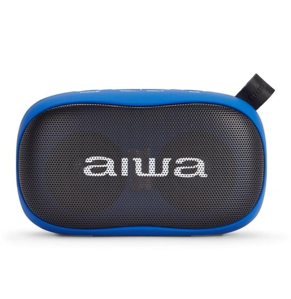 Altavoz con Bluetooth Aiwa BS-110BL/ 10W/ 2.0/ Azul