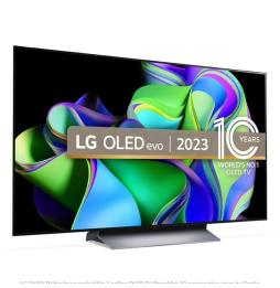 Televisor LG OLED Evo 48C34LA 48'/ Ultra HD 4K/ Smart TV/ WiFi