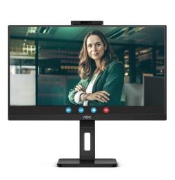 Monitor Profesional AOC 24P3CW 23.8'/ Full HD/ Webcam/ Multimedia/ Negro