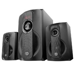 Altavoces con Bluetooth Hiditec H400 Dark Edition/ 80W/ 2.1