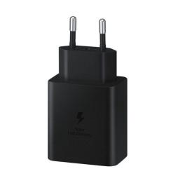 Cargador de Pared Samsung EP-T4510XBEGEU/ 1xUSB Tipo-C + Cable USB Tipo-C/ 45W