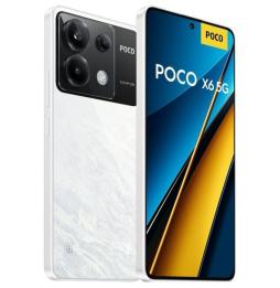 Smartphone Xiaomi POCO X6 12GB/ 256GB/ 6.67'/ 5G/ Blanco