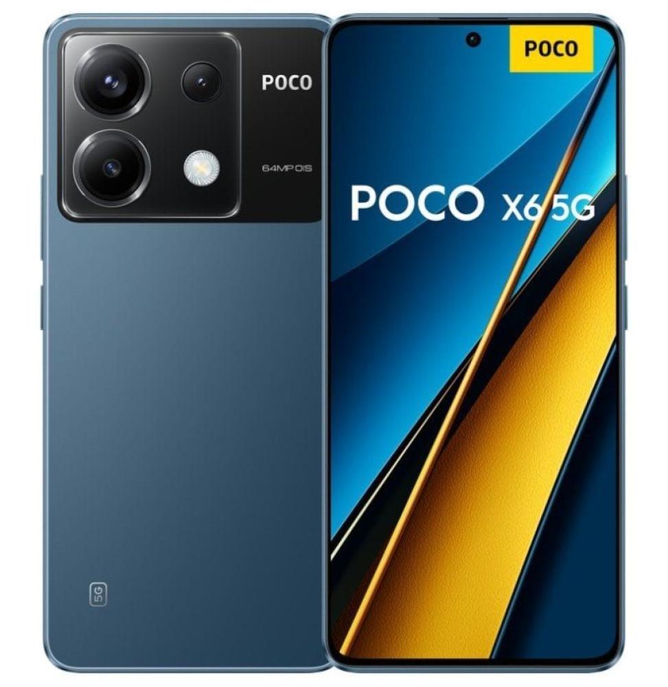 Smartphone Xiaomi POCO X6 12GB/ 512GB/ 6.67'/ 5G/ Azul