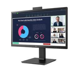 Monitor Profesional LG 24BP750C-B 23.8'/ Full HD/ Webcam/ Multimedia/ Negro