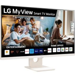 Smart Monitor LG MyView 27SR50F-W 27'/ Full HD/ Smart TV/ Multimedia/ Blanco