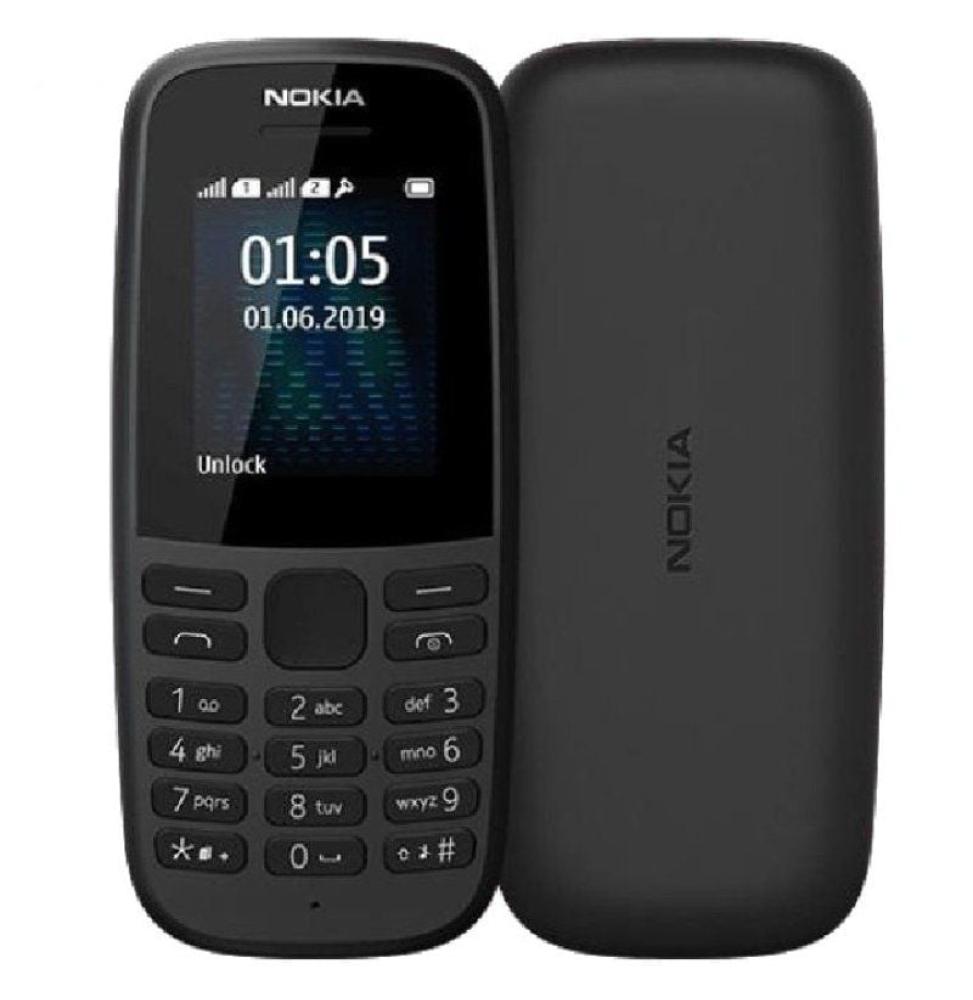 Teléfono Móvil Nokia 105 4TH Edition/ Negro