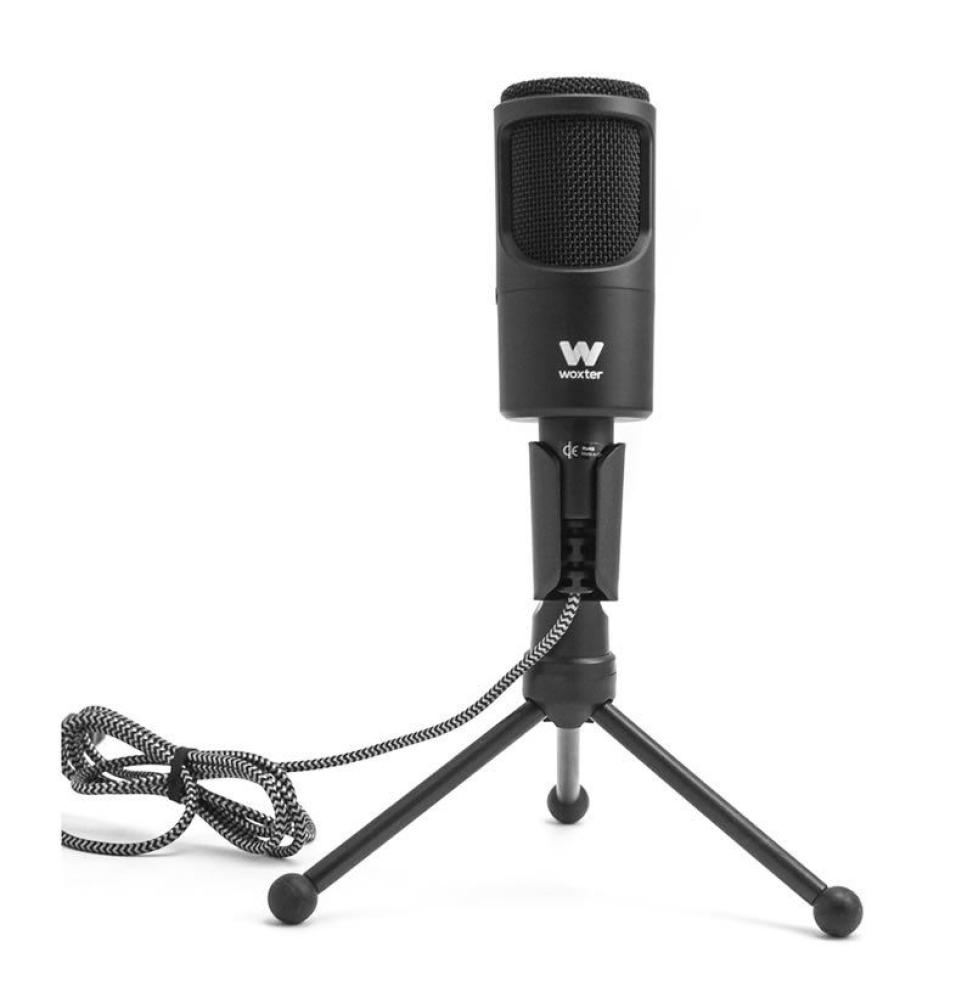 Micrófono Woxter Mic Studio 50/ USB 2.0