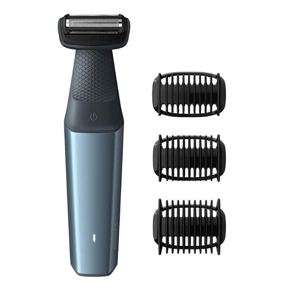 Afeitadora Philips Bodygroom Series 3000 BG3015/15/ con Batería/ 3 Accesorios